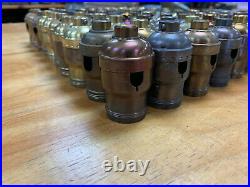 #80 Vintage Fat-Boy socket shells made by ARROW, Vintage, lamp parts