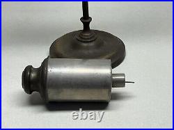 ANTIQUE VINTAGE 19 th. C. AMERICAN EAPG KEROSENE OIL STUDENT LAMP PARTS BASE