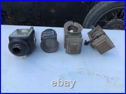 ANTIQUE Vintage CARRIAGE Light Lamp PARTS LOT Early Car Truck Buggy OLD