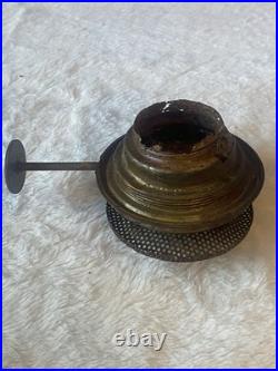Aladdin Vintage Oil/Kerosene Lamp Burner Parts Lot Brass/Metal Made in England