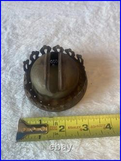 Aladdin Vintage Oil/Kerosene Lamp Burner Parts Lot Brass/Metal Made in England