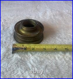 Aladdin Vintage Oil/Kerosene Lamp Burner Parts Lot Brass/Metal Made in England