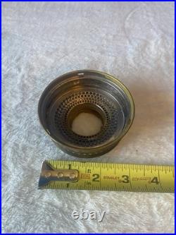 Aladdin Vintage Oil/Kerosene Lamp Burner Parts Lot Brass/Metal Made in England