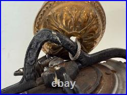 Antique 1800s Bradley & Hubbard B&H Pull Down Oil Lamp Motor Mechanism Parts