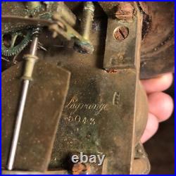 Antique 1800s JESTER FACE Mechanical Pump Carcel Moderator French Oil Lamp PARTS