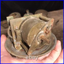 Antique 1800s JESTER FACE Mechanical Pump Carcel Moderator French Oil Lamp PARTS