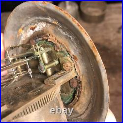 Antique 1800s JESTER FACE Mechanical Pump Carcel Moderator French Oil Lamp PARTS