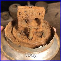 Antique 1800s JESTER FACE Mechanical Pump Carcel Moderator French Oil Lamp PARTS