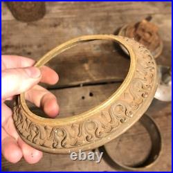 Antique 1800s JESTER FACE Mechanical Pump Carcel Moderator French Oil Lamp PARTS