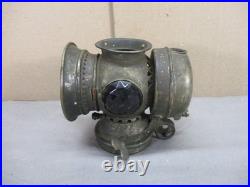 Antique 1899 Badger Brass Mfg Solar Bicycle Motorcycle Carbide Lamp Light Parts