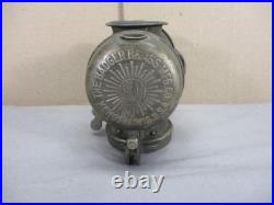 Antique 1899 Badger Brass Mfg Solar Bicycle Motorcycle Carbide Lamp Light Parts