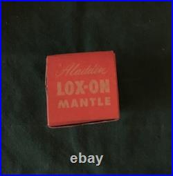 Antique 1928-30's AladdinOil ModelB Silver Finish/ Wall Mount Extra Parts/Read