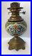 Antique_19th_C_French_LONGWY_Faience_Enamel_Cloisonne_Oil_Lamp_AS_IS_PARTS_ONLY_01_krtw