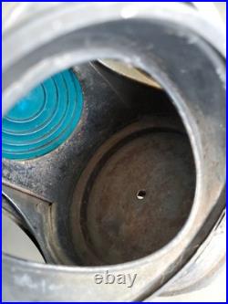 Antique ADLAKE Non-Sweating Lamp Chicago Railroad Train Switch Lantern for parts