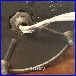 Antique Art Deco Butterscotch Bakelite Candlestick Lamp Brass Fittings Rewired