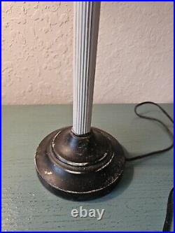 Antique Art Deco Table Lamp-Street Light Design-All Parts Original/Works