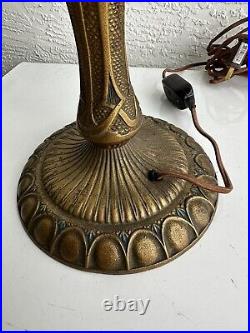 Antique Art Nouveau Ornate Table Lamp Base 7C Parts Restore
