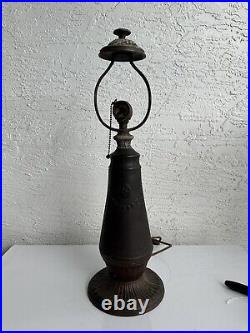 Antique Art Nouveau Ornate Table Lamp Base 7D Parts Restore