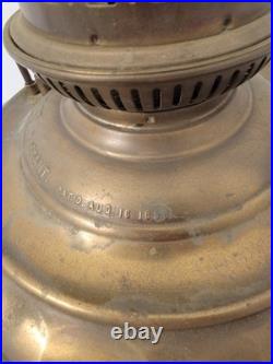 Antique B&H Oil Lamp Rare No. 5 Radiant 1895 Brass great for parts or restoring