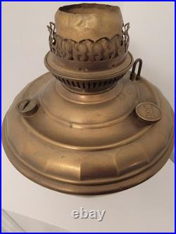 Antique B&H Oil Lamp Rare No. 5 Radiant 1895 Brass great for parts or restoring