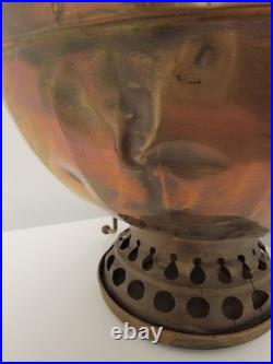 Antique B&H Oil Lamp Rare No. 5 Radiant 1895 Brass great for parts or restoring