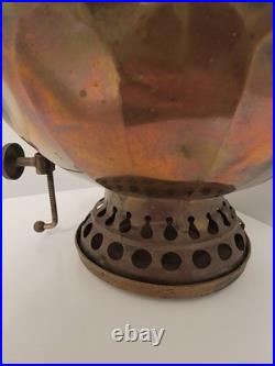 Antique B&H Oil Lamp Rare No. 5 Radiant 1895 Brass great for parts or restoring