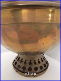 Antique B&H Oil Lamp Rare No. 5 Radiant 1895 Brass great for parts or restoring