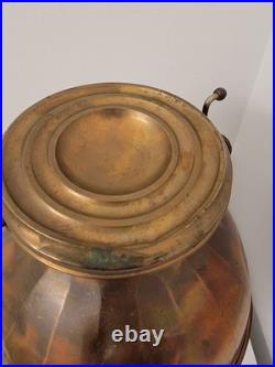 Antique B&H Oil Lamp Rare No. 5 Radiant 1895 Brass great for parts or restoring