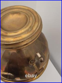 Antique B&H Oil Lamp Rare No. 5 Radiant 1895 Brass great for parts or restoring