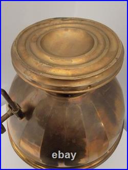 Antique B&H Oil Lamp Rare No. 5 Radiant 1895 Brass great for parts or restoring