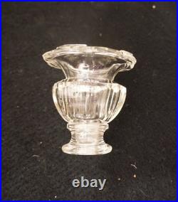 Antique Baccarat chandelier cups/lighting part French C. 1900/Crystal