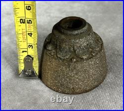 Antique Barley Twist Floor Lamp Parts Cast Iron Brass For Reassembly Restoring