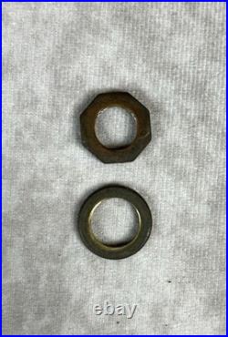 Antique Barley Twist Floor Lamp Parts Cast Iron Brass For Reassembly Restoring
