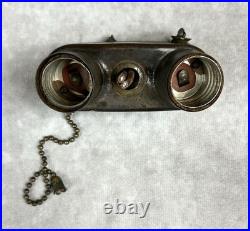 Antique Barley Twist Floor Lamp Parts Cast Iron Brass For Reassembly Restoring