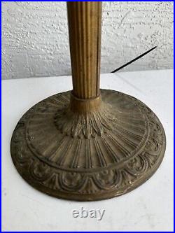 Antique Benham And Froud Table Lamp Base Parts Restore 4P