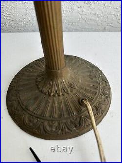 Antique Benham And Froud Table Lamp Base Parts Restore 4P