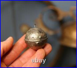 Antique Bradley Hubbard Hanging Oil Lamp Light brass pull down ceiling Parts