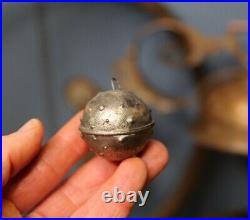 Antique Bradley Hubbard Oil lamp Light brass pull down ceiling Fixture Parts