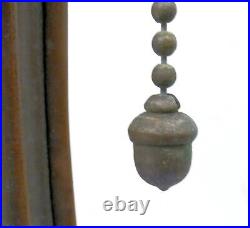 Antique Bradley Hubbard Slag Glass 3 Socket Lamp Base Only 23 Tall Parts/Repair