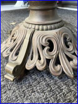 Antique Brass Bronze Louis Rococo Gas Lamp Chandelier Body Base Parts Restore
