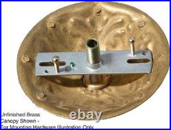 Antique Brass Canopy for Lighting Fixtures