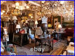 Antique Brass Chandelier Lamps Light Fixture Parts Shades Globes Warehouse Pics