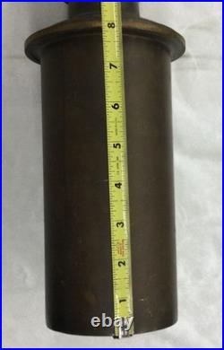 Antique Brass French Pump Lamps (2 Pieces) For Repair Or For Parts