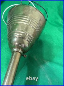 Antique Brass Hanging Ceiling 36 Pendant Light No Shade Parts Or Repairs