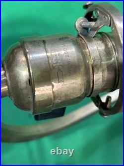 Antique Brass Hanging Ceiling 36 Pendant Light No Shade Parts Or Repairs