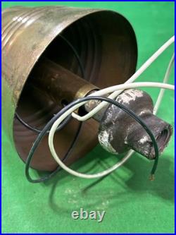 Antique Brass Hanging Ceiling 36 Pendant Light No Shade Parts Or Repairs