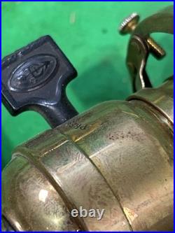 Antique Brass Hanging Ceiling 36 Pendant Light No Shade Parts Or Repairs