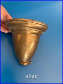 Antique Brass Wall Sconce Back Plate Light Lamp Fixture Part