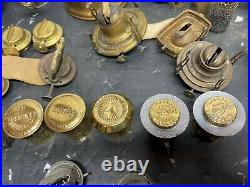 Antique Burners Lamp Parts Oil Kerosene, ADLAKE, PLUME/ATWOOD, R/R BURNERS &