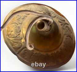 Antique Cast Iron 5-Light Art Deco Chandelier Fixture Vtg Ceiling Lamp for Parts